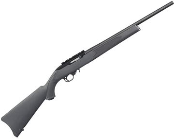 Picture of Ruger 10/22 Optic Ready Rimfire Semi-Auto Rifle - 22 LR, 18.5", Black Receiver, Alloy Steel, Charcoal Synthetic Stock, 10rds, No Sights, Top Rail