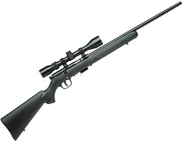 Picture of Savage 93 FNSXP Bolt Action Rifle - 22 WMR, 21", Matte Black, Synthetic Stock, 5rd Mag, Accu-Trigger
