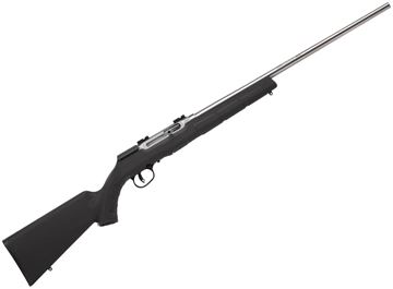 Picture of Savage Arms A22 FSS Rimfire Semi-Auto Rifle - 22 LR, 22", Stainless Steel, Black Synthetic Stock, Weaver Bases, 10rds