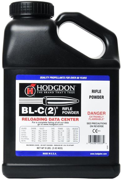 Picture of Hodgdon Smokeless Rifle Powders - BL-C(2), 8 lb