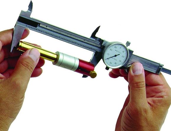 Picture of Hornady Metallic Reloading, Lock-N-Load Headspace Tools - Lock-N-Load Headspace Comparator Kit w/Body, 5 Bushing Set (A.330", B.350", C.375", D.400", E.420")