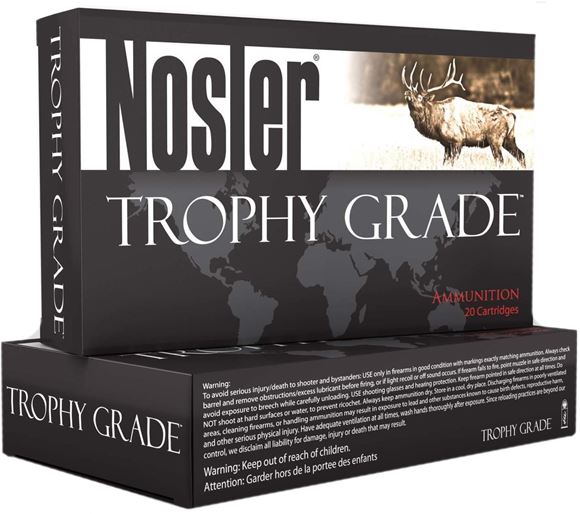 Picture of Nosler Trophy Grade Rifle Ammunition