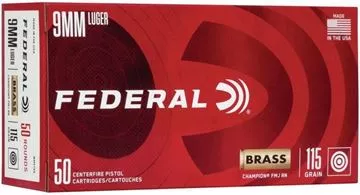 Federal Champion Pistol Ammunition — Reliable Gun