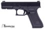Picture of Glock 17 Gen5 Amglo Safe Action Pistol - 9mm Luger, 4.49" Marksman Barrel, nDLC Finish, 3x10rds, AmeriGlo H3 Night Sights, Front Slide Serrations, Made in USA