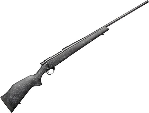 Picture of Weatherby Vanguard Wilderness Bolt Action Rifle - 257 Wby Mag, 26", Cold Hammer Forged Fluted Barrel, Blued, Monte Carlo Carbon Fiber Composite Stock, 3rds, Two-Stage Trigger
