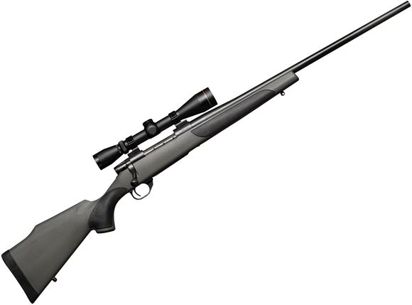 Picture of Weatherby Vanguard Series 2 DBM Scope Combo Synthetic Bolt Action Rifle - 6.5-300 WBY, 26", Cold Hammer Forged, Blued, Black w/ Grey Griptonite Stock w/Pistol Grip & Forend Inserts w/Right Side Palm Swell, 3rds, With Leupold VX-2 3-9x40mm Scope