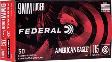 Picture of Federal American Eagle Pistol Ammunition