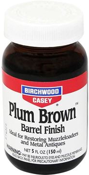 Picture of Birchwood Casey - Plum Brown Metal Finish, 150 ml (5 oz) Glass Bottle
