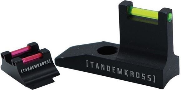 Picture of TandemKross Gun Parts, Sights - "Eagle Eye" Fiber Optic Sight Set for Ruger PC Carbine