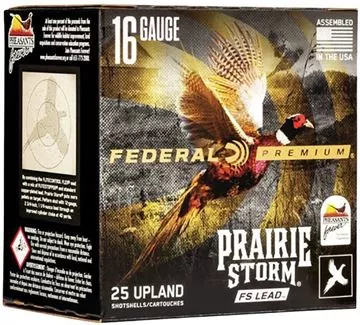 Federal Premium Prairie Storm FS Lead Load Shotgun Ammunition — Reliable Gun