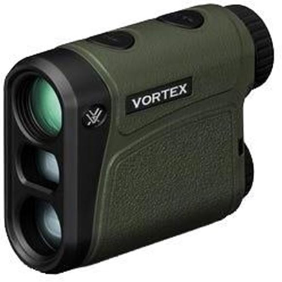 Picture of Vortex Optics, Impact 1000 Laser Range Finder - 6x Magnification, 1000 yards, Waterproof, Yards or Meters, 5.5oz., CR2 Battery, Soft Case