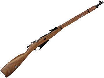 Picture of Crickett Mosin Nagant 91/30 Rimfire Bolt Action Rifle - 22 LR, Wood Stock, Single Shot, 1rd, Sling Loops, Adjustable Rear Sight