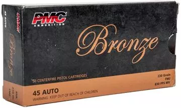 PMC Bronze Pistol Ammunition — Reliable Gun