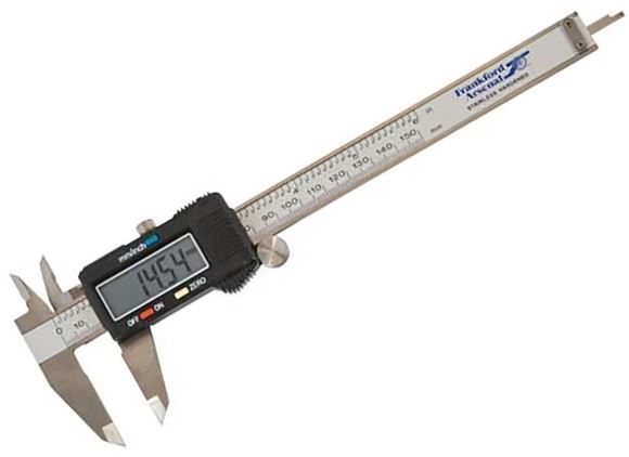 Picture of Frankford Arsenal Reloading Tools Measuring - Economy Electronic Digital Caliper, 0 To 6", Auto "off", LCD Display
