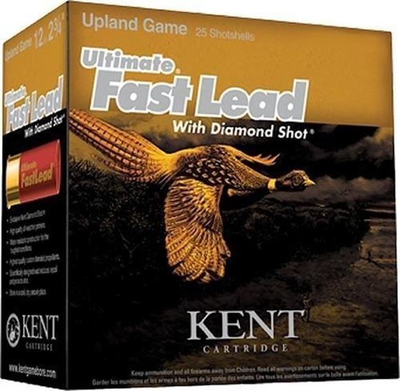 Picture of Kent Ultimate Fast Lead w/ Diamond Shot Shotgun Ammo - 16Ga, 2-3/4", 1oz, #5, 250rds Case, 1220fps