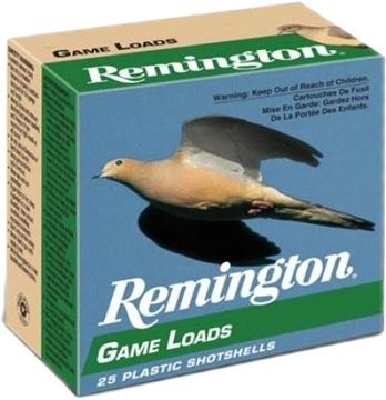 Picture of Remington Upland Loads, Lead Game Loads Shotgun Ammo - 16Ga, 2-3/4", 2-1/2 DE, 1oz, #7-1/2, 25rds Box, 1200fps