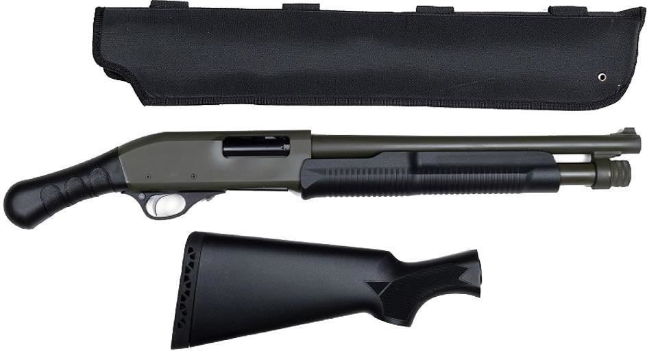 Akkar Churchill Pump Shockwave Pump Action Shotgun 12Ga, 3", 15