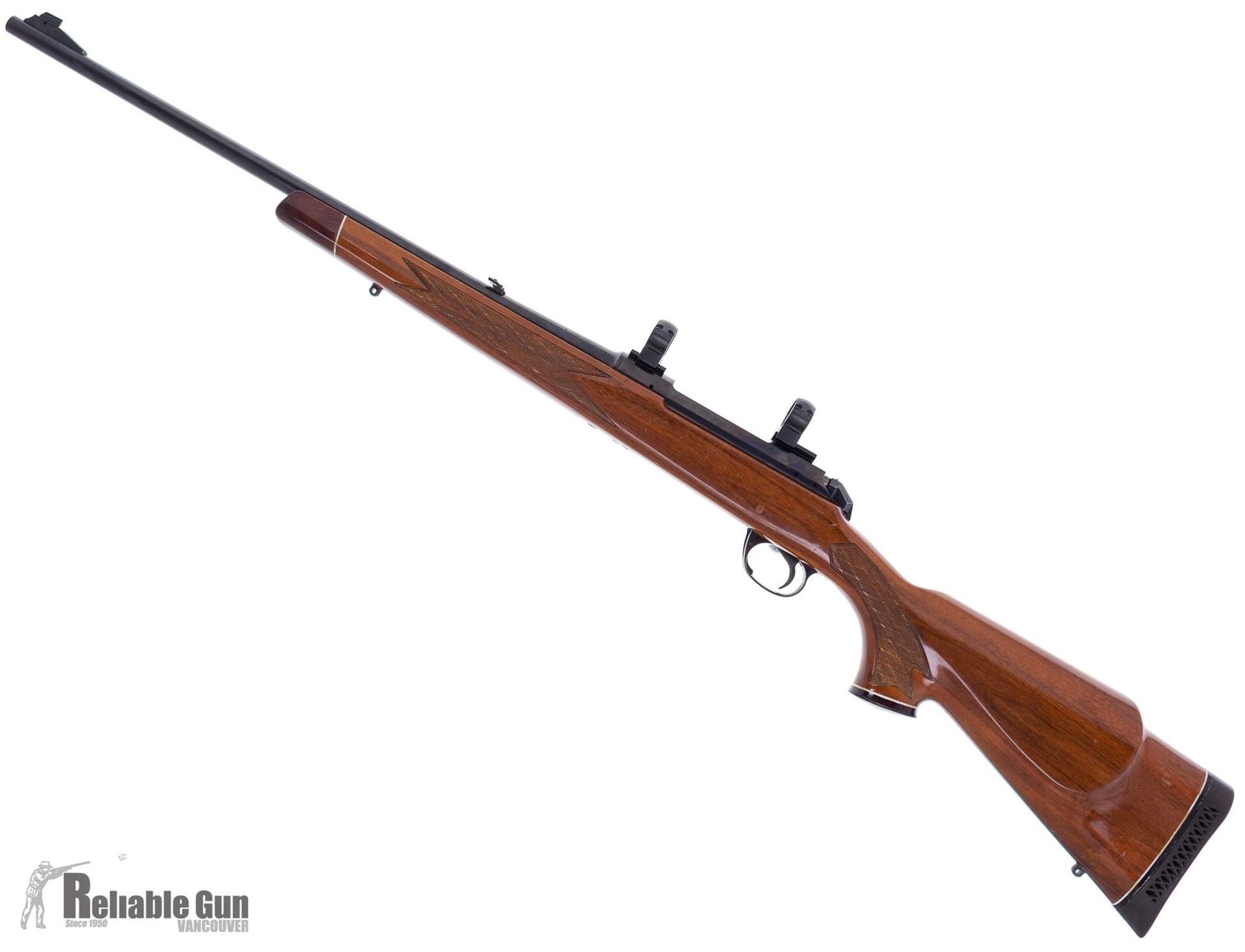 Used BSA Bolt Action Rifle, 270 Win, 22'' Barrel w/Sights, Wood Stock, Weaver Scope Bases, Butt