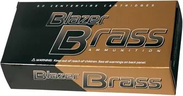 CCI Blazer Brass Pistol Ammunition — Reliable Gun