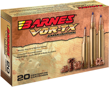 Picture of Barnes VOR-TX Premium Hunting Rifle Ammo - 243 Win, 80Gr, TTSX, 20rds Box