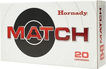 Picture of Hornady ELD Match Rifle Ammo - 308 Win, 168Gr, ELD Match, 20rds Box