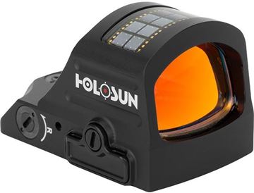 Picture of Primary Arms / Holosun Optics - HS507C X2 ACSS Vulcan Reticle Micro Reflex Sight, Black, 10 DL & 2 NV Compatible, 7075 Aluminum Housing, Three Modes: Auto, Manual, Lockout, IPX7, Solar Cell, CR1632, Up to 50,000 hrs @ Setting 6