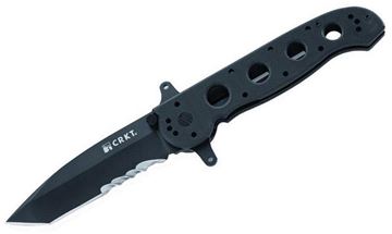 Picture of CRKT M16-14SFG M16 Special Forces Tanto Large Folder, Black, G10 Handle, 3.99 Blade w/Veff Combo Edge