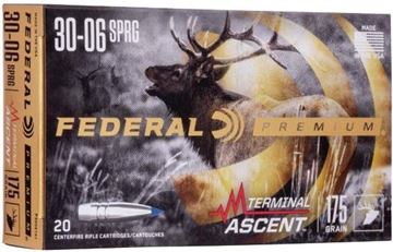 Picture of Federal Premium Vital-Shok Rifle Ammo - 30-06 Sprg, 175Gr, Terminal Ascent, 20rds Box
