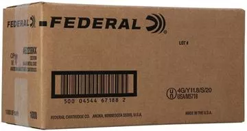 Picture of Federal AE223BKX American Eagle Rifle Ammo 223 REM, FMJBT, 55Gr 3240 fps, 1,000 Rnds Loose Box