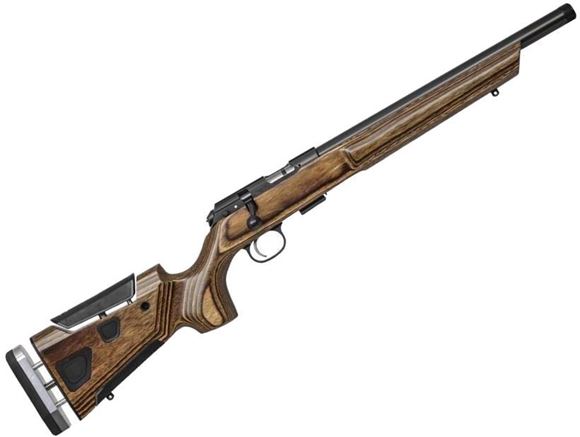 Picture of CZ 457 AT-ONE Bolt Action Rifle - 22 LR, 16.5", Threaded Heavy Barrel, Cold Hammer Forged, Blued, Boyd AT-ONE Laminate Stock w/ Adjustable Comb & LOP, Adjustable Trigger, 5rds