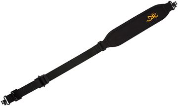 Picture of Browning Rifle Slings - Corporate, Black, Adjustable 25.5" - 39", Rubberized Foam Non Slip Shoulder Pad