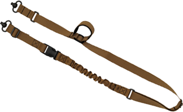 Picture of GrovTec GT Sling Systems, Sentry Slings - Two Point Bungee Sling, Quick Slide Adjust, 1" Web, coyote brown