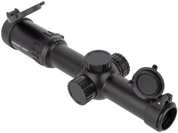 Picture of Primary Arms Optics, SLX Riflescopes - 1-6x24mm, 30mm, Second Focal, ACSS Predator Red/Green Illuminated Reticle, Capped Turrets, 0.25 MOA Adjustments, CR2032