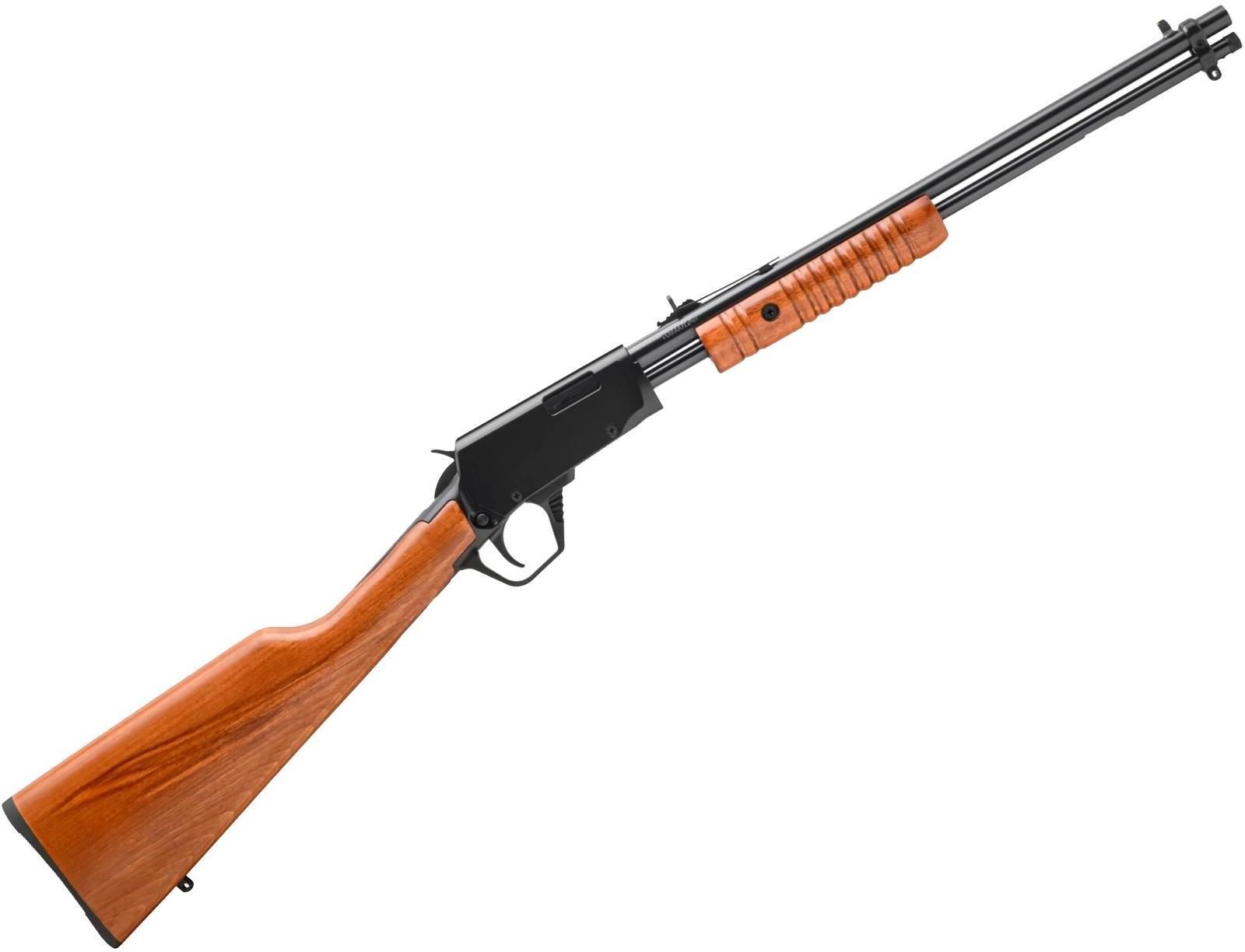 Rossi Rio Bravo Lever Action Rifle 22 LR, 18", Matte Black, Wood