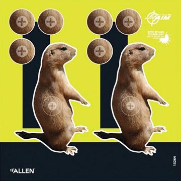 Picture of Allen EZ-Aim Non-Adhesive Splash Prairie Dog Target