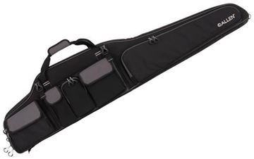 Picture of Allen Shooting Gun Cases, Premium Cases - Gear Fit MOA Case, 55", Heavy Duty Foam, Shoulder Strap, Gear-Fit Pockets and Panels to fit gear, Black/Grey