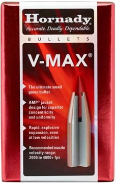Picture of Hornady 22411 V-MAX Varmint Bullets 6mm .243 58Gr 100Rnd