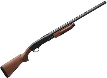Picture of Browning BPS Field Pump Action Shotgun - 20Ga, 3", 26", Vented Rib, Matte Blued Steel Receiver, Satin Grade I Black Walnut Stock, 4rds, Silver Bead Front Sight, Invector Plus Flush (F,M,IC)