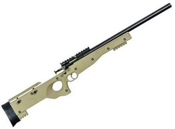 Picture of Crickett CPR Package Bolt Action Rimfire Rifle- .22 LR, 16" Threaded Barrel with Bipod, AIM 4x32mm Scope, FDE Adjustable Synthetic Thumbhole Stock, Blued