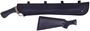 Picture of Akkar Churchill Shockwave Pump Action Shotgun - 12Ga, 3", 15", Barrett Brown, Birds Head Grip & Synthetic Stock, 4rds, Rifle Front Sight, Fixed Cylinder, Includes Scabbard