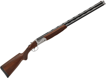 Picture of Franchi Instinct SL Over/Under Shotgun - 12Ga, 3", 28", Vented Rib, Polished Blue, Silver Coin Aluminum Alloy Receiver, AA-Grade Satin Walnut Stock, Red Fiber Optic Front Bead Sight, Extended (IC,M,F)