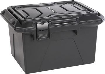 Picture of Plano Shooting Accessories, Ammo Cans - Tactical Ammo Crate, Heavy-Duty, Water Resistant O-Ring Seal, Two Removable Internal Dividers, 16.5 x 13 x 9.9