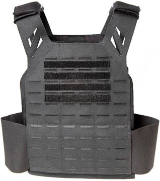Picture of Blackhawk Holsters & Duty Gear - Foundation Series Plate Carrier, Nylon,Size MD/LG, Black, Accommodates Plates Up To 10.5" x 13.25"