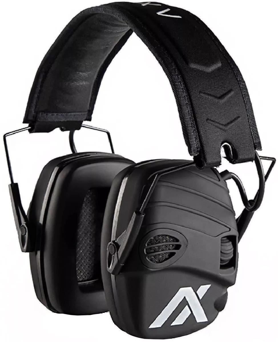 Axil TRACKR Series Electronic Ear Muffs, 25 dB NRR, Enhance 8x Hearing