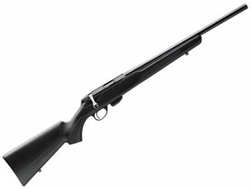 Picture of Tikka T1X MTR Rimfire Bolt Action Rifle - 22 LR, 16", Blued, Cold Hammer Forged Threaded Barrel, Synthetic Stock, 10rds, No Sight, Single Stage Trigger
