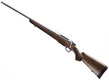 Picture of Tikka T3X Hunter Bolt Action Rifle - 308 Win, 22.4", Stainless, Matte Oiled Walnut Stock, Left Hand, Hunting Contour Barrel, 3rds, No Sights