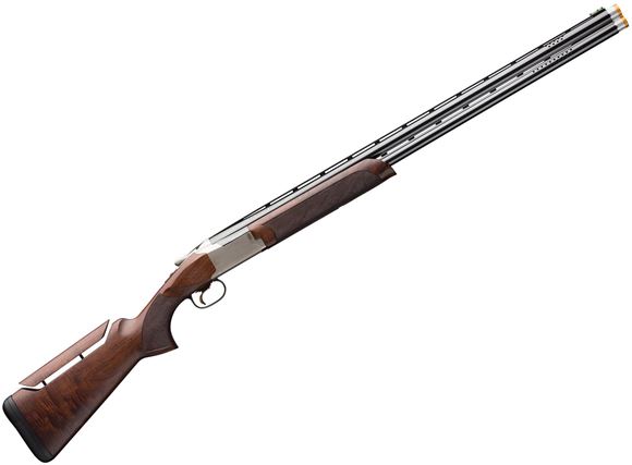 Picture of Browning Citori 725 Sporting w/Adj Comb Over/Under Shotgun - 12Ga, 3", 32", Ported, Vented Rib, Polished Blued, Silver Nitride Steel Receiver, Gloss Oil Grade III/IV Black Walnut Stock, HiViz Pro-Comp Front Sight, Invector-DS Extended (F,IM,M,IC,S)