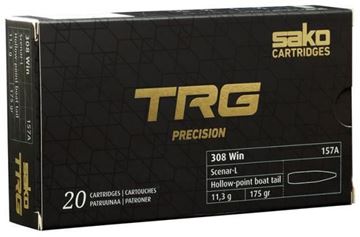 Picture of Sako Rifle TRG Precision Ammo - 308 Win, 175Gr, Scenar-L OTM  (157A), 20rds Box