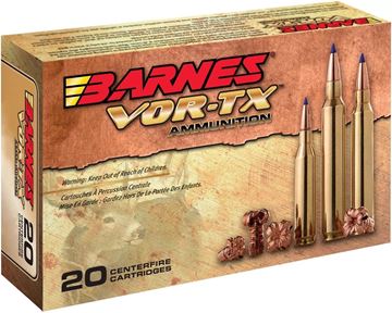 Picture of Barnes VOR-TX Premium Hunting Rifle Ammo - 30-06 Sprg, 180Gr, TTSX BT, 20rds Box