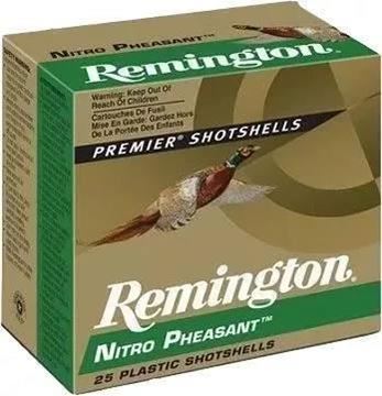 Picture of Remington Upland Loads Nitro Pheasant Loads Shotgun Ammunition - 20Ga, 2-3/4", MAX DE, 1oz, #6, Copper Plated, 25rds Box, 1300fps